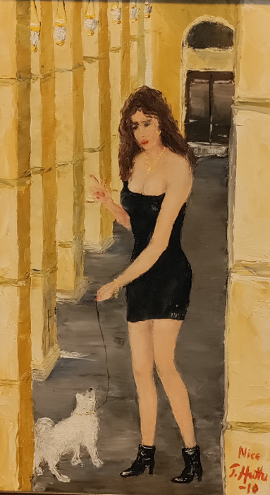 Timo Huttu_Ranskatar ja koira